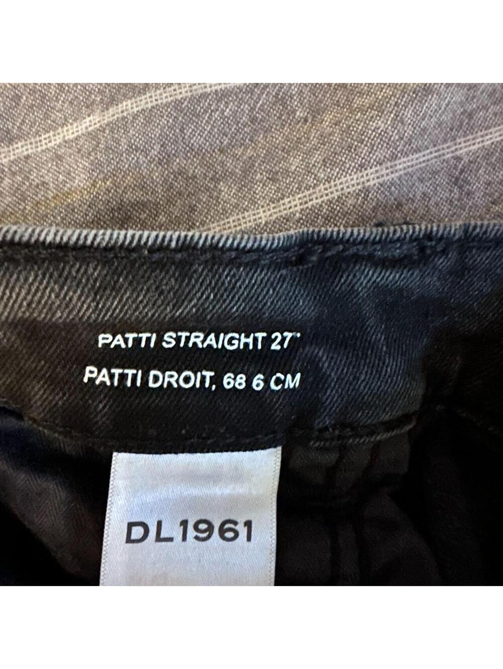 DL1961 PATTI STRAIGHT HIGH RISE CROPPED JEANS – 29 🖤 - Picture 4 of 5